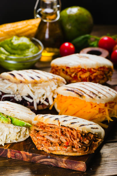 istock Different types of arepas, the typical Venezuelan food 924453802