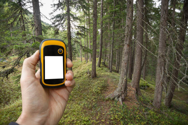 istock finding the right position in the forest via gps 924454312