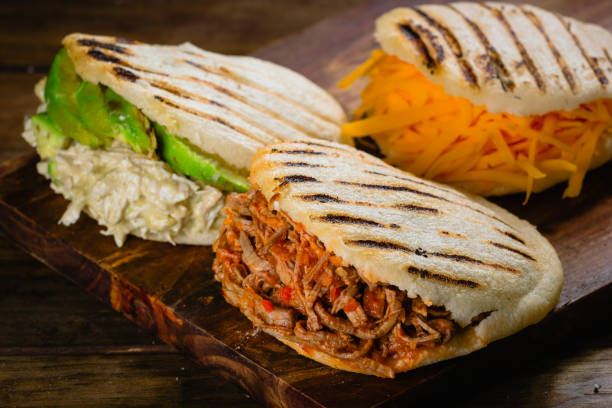 istock Different types of arepas, the typical Venezuelan food 924454398