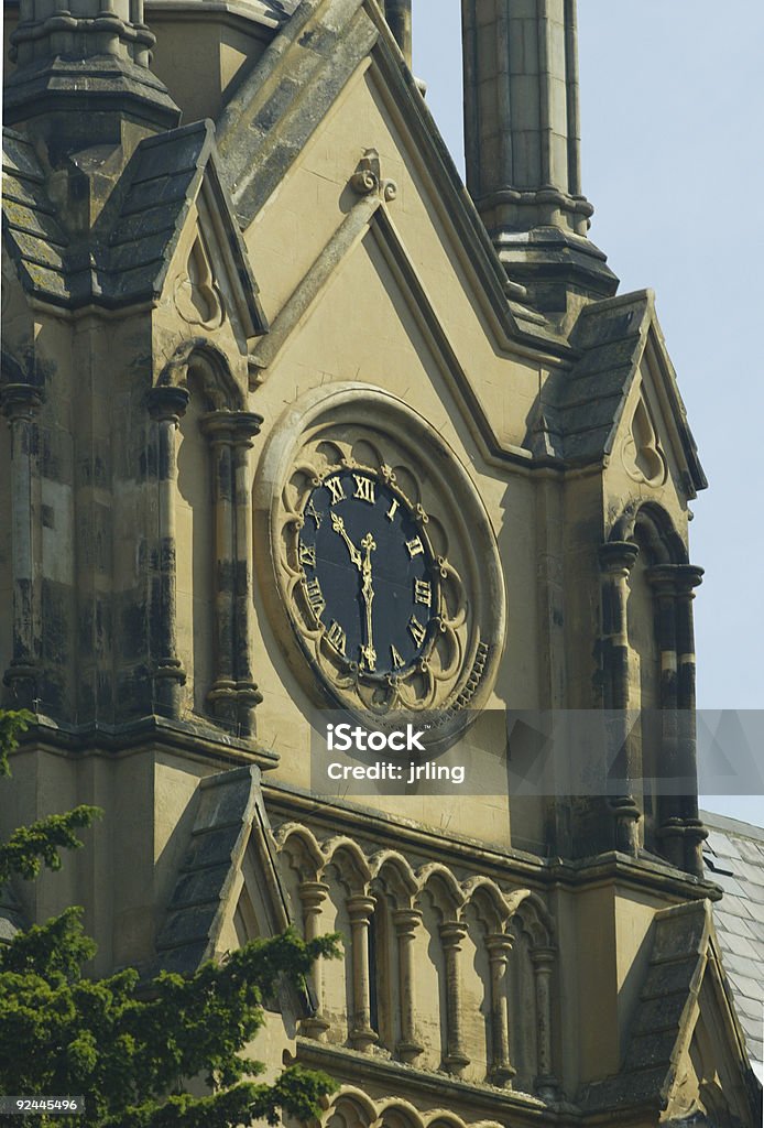 Iglesia de reloj Blackheath de Londres - Foto de stock de Aguja - Chapitel libre de derechos