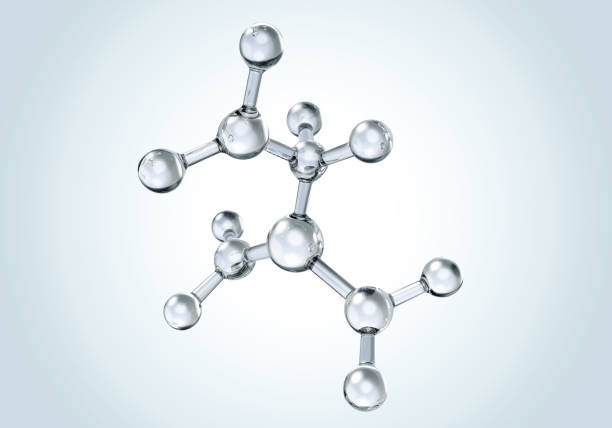 molecule structure for Science or medical molecule or atom, Abstract atom or molecule structure for Science or medical background, 3d illustration. chemical formula photos stock pictures, royalty-free photos & images