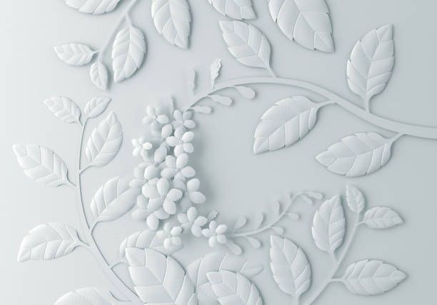 istock Paper flower craft abstract background 924455842