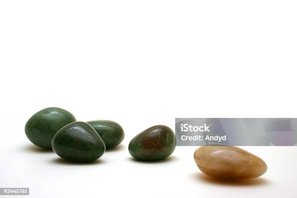 Jade Pebbles Stock Photo - Download Image Now - Beach, Color Image, Geology