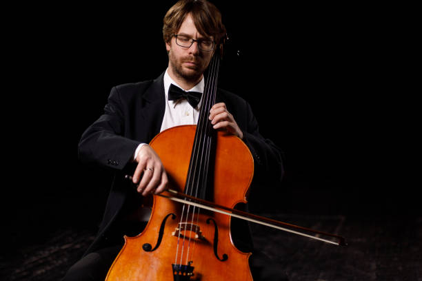istock Portrait of a musician playing cello 924460614