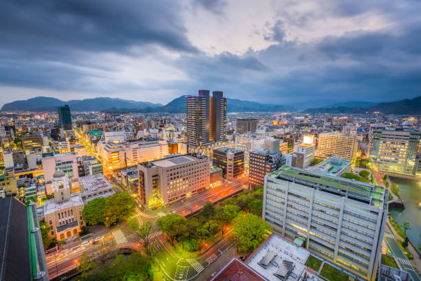 istock Shizuoka City, Japan Skyline 924461122