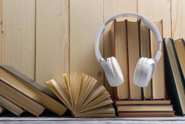 istock Open book, hardback books on wooden table. Back to school. Copy space 924464098