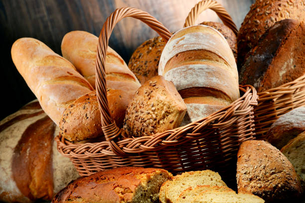 istock Composition with variety of baking products on wooden table 924464390