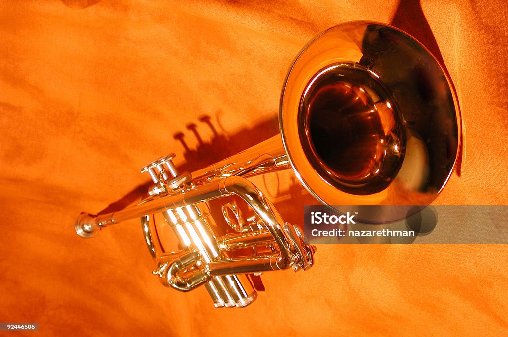 Golpe meu horn1 - Royalty-free Jazz - Estilo Musical Foto de stock