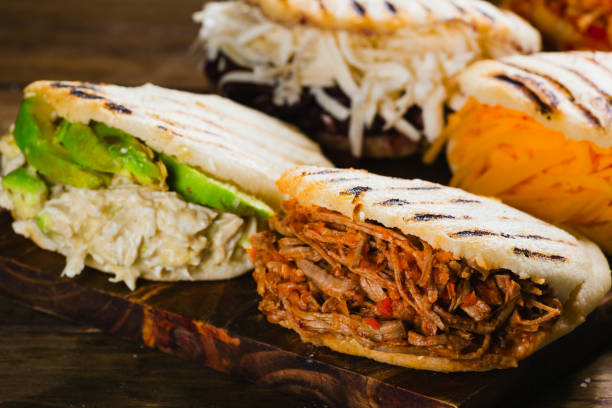 istock Different types of arepas, the typical Venezuelan food 924467800
