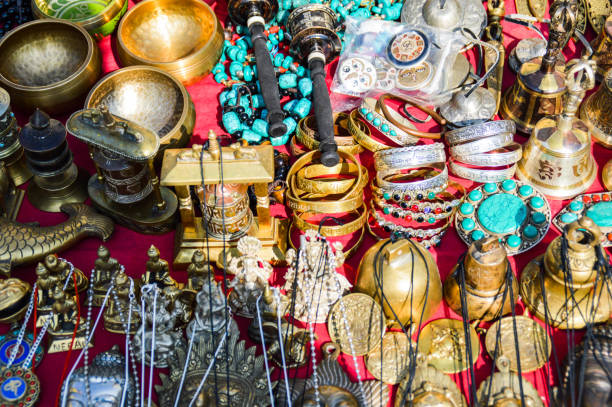 istock Tourist souvenirs in Kathmandu 924469740
