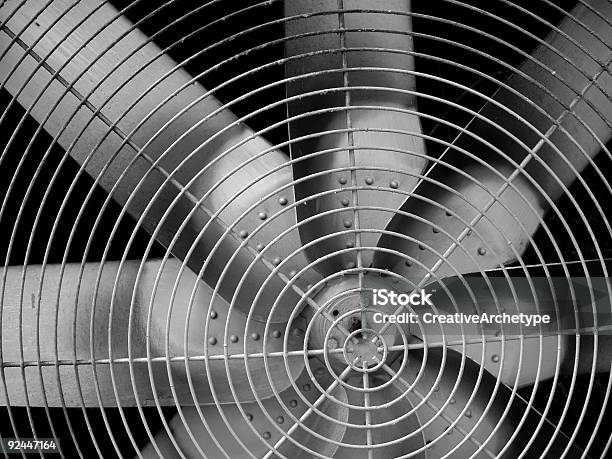 Industrial Fan Blades Stock Photo - Download Image Now - Circle, Color Image, Dirty