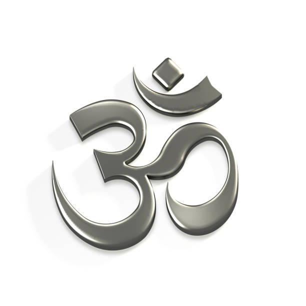 Om Good Energy Symbol. Coincept of Good Vibrations