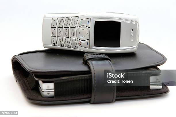 Cell Phone And Organizer Stock Photo - Download Image Now - Blank, Business, Camera - Photographic Equipment