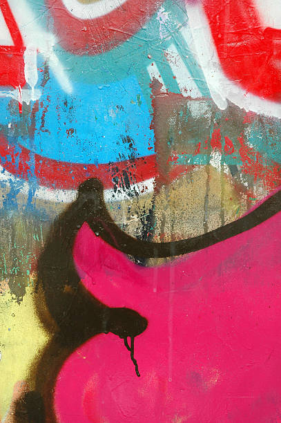 istock Colorful Grafitti on wall 1 92448037