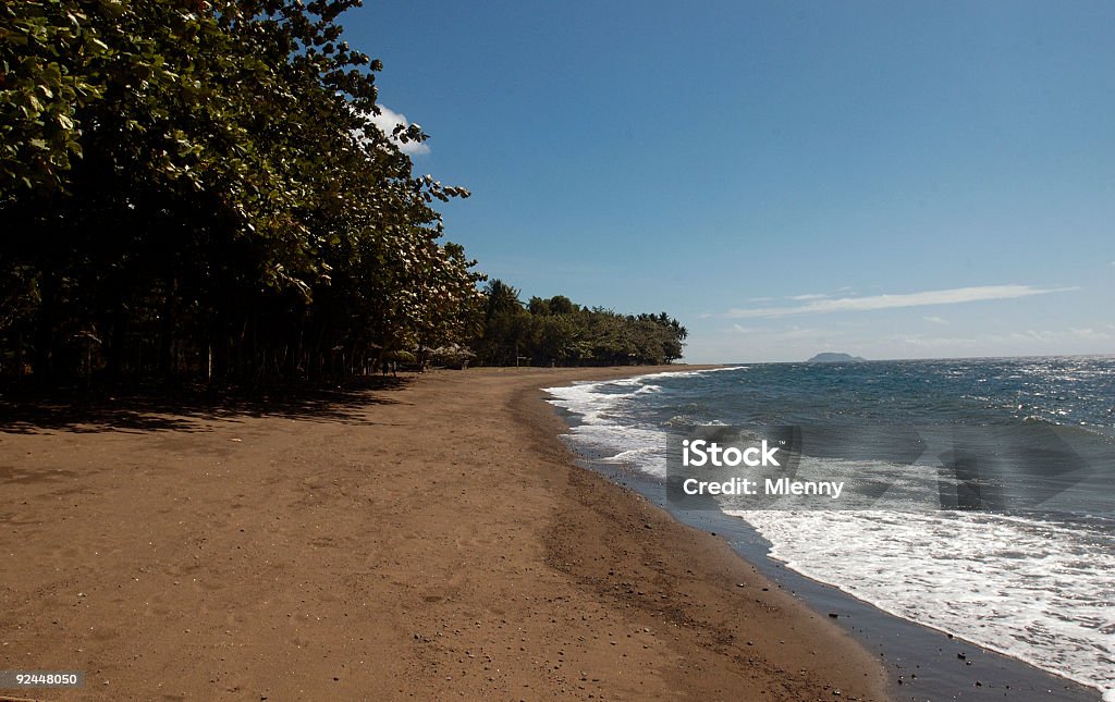 Лава Пляж Dumaguete Филиппины - Стоковые фото Азия роялти-фри