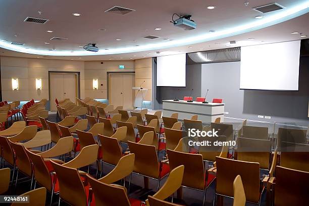 Conference Room Stock Photo - Download Image Now - Bench, Chair, Clean