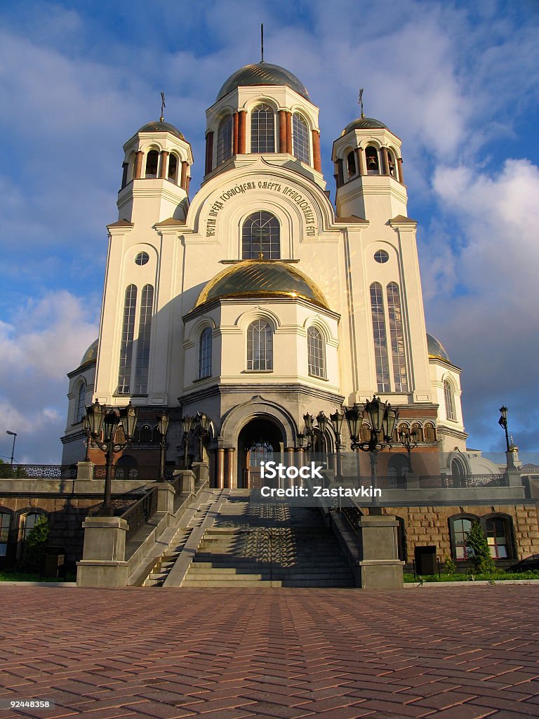 Cattedrale i nomi di tutti i santi. Russia - Foto stock royalty-free di Architettura