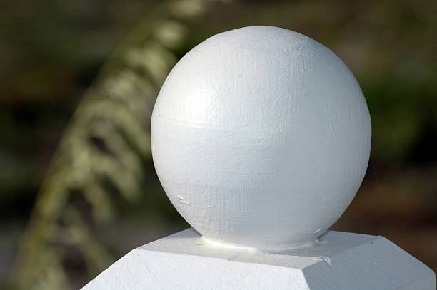 White Sphere stock photo