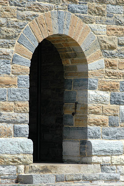 Arched Doorway stock photo