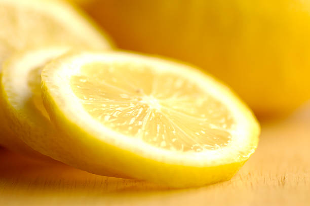 Fresh lemons stock photo