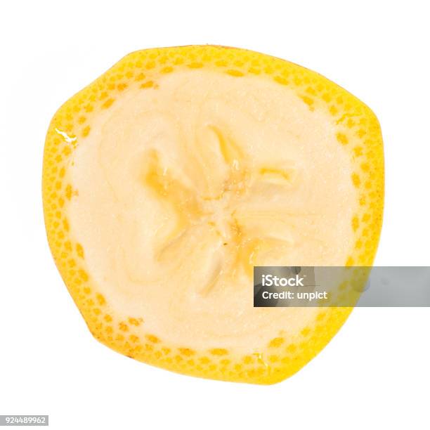 Banana Slice Isolated On White Background Stock Photo - Download Image Now - Banana, Slice of Food, Cutting