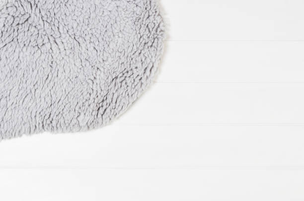 istock White wood planks texture and fur pattern background top view 924495720