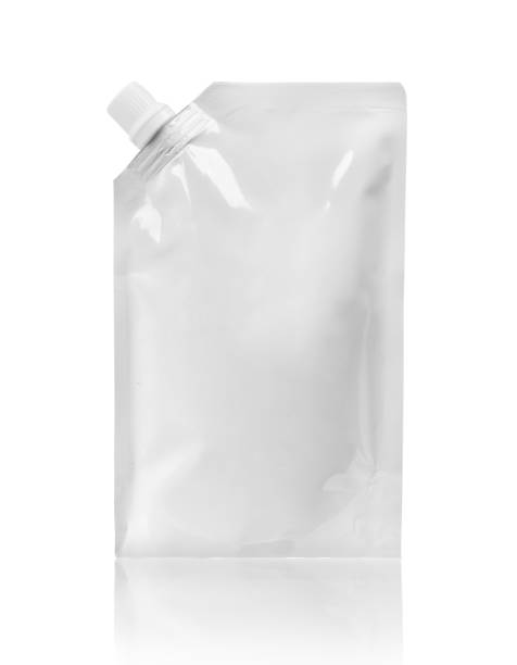 istock White packaging for ketchup or sauce isolated on white background 924496202