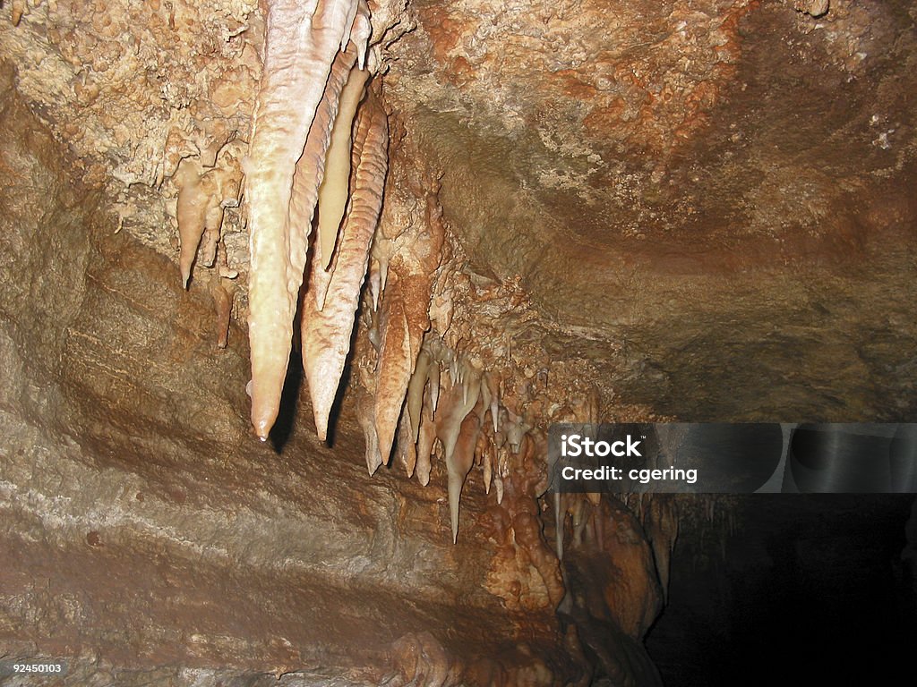 Stalaktiten - Lizenzfrei Decke - Gebäudeteil Stock-Foto