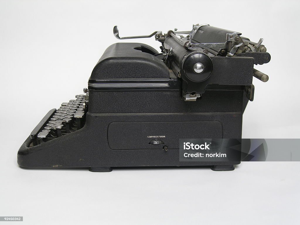 Ancienne machine à écrire - Photo de Antiquités libre de droits