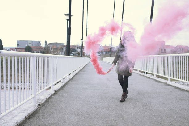 istock The wind carries smoke 924508288
