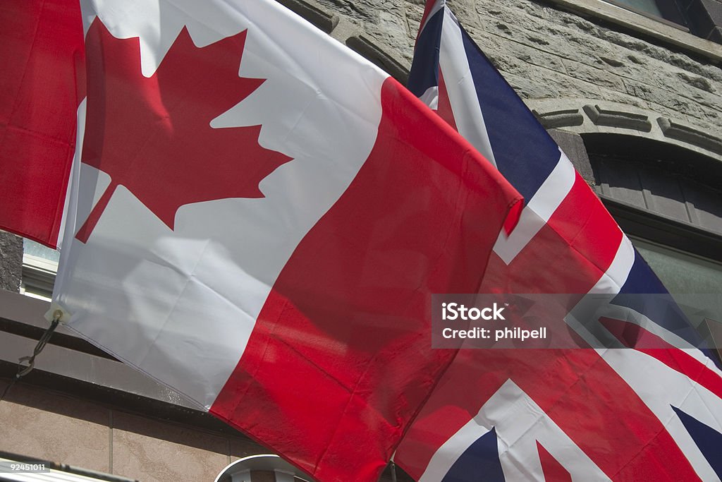 Flagi brytyjskiej, Kanada - Zbiór zdjęć royalty-free (Kanada)