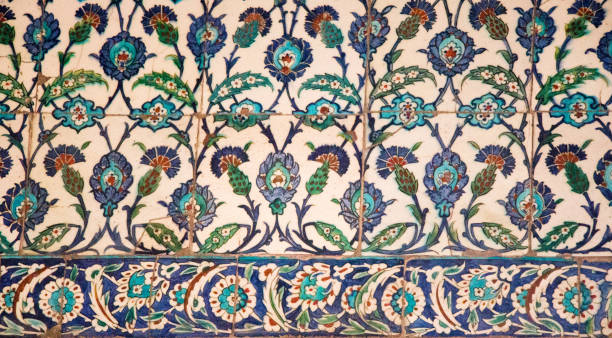 istock Ottoman ancient Handmade Turkish Tiles 924512926
