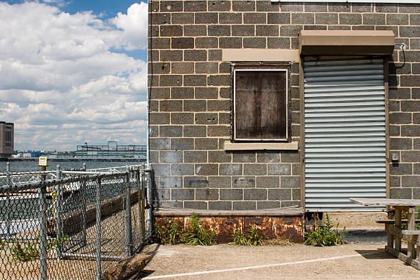 city boathouse stock photo