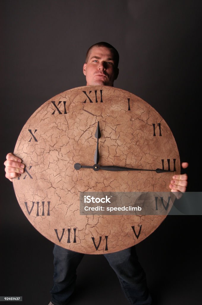 Time Keeper  12 O'Clock Stock Photo