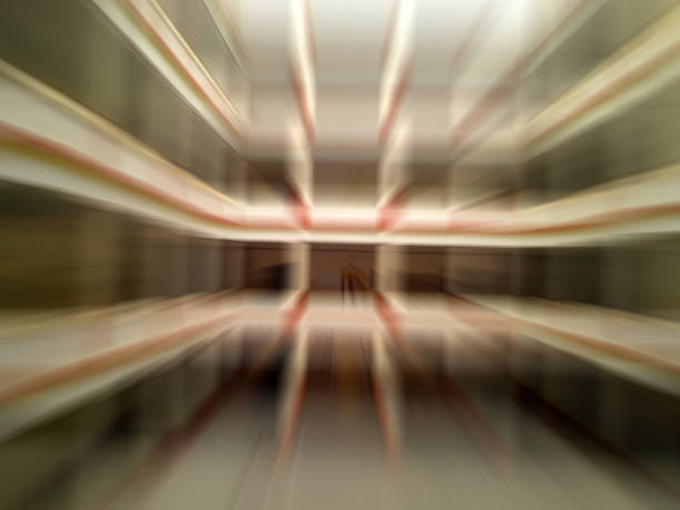istock Four floored building taken with motion blur effect. 924517214