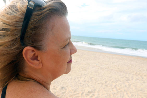 istock Senior woman and the ocean 924523904