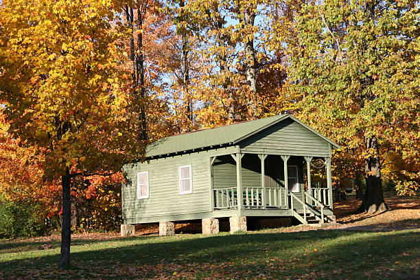 Camp stock photo