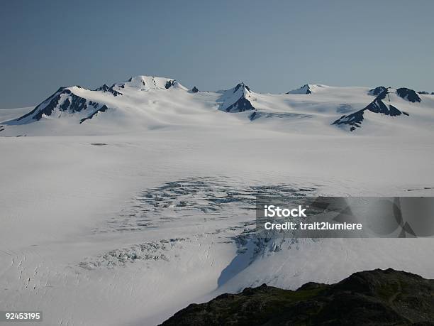 Campo Di Ghiaccio Harding - Fotografie stock e altre immagini di Ghiacciaio di Harding Icefield - Ghiacciaio di Harding Icefield, Alaska - Stato USA, Alpinismo