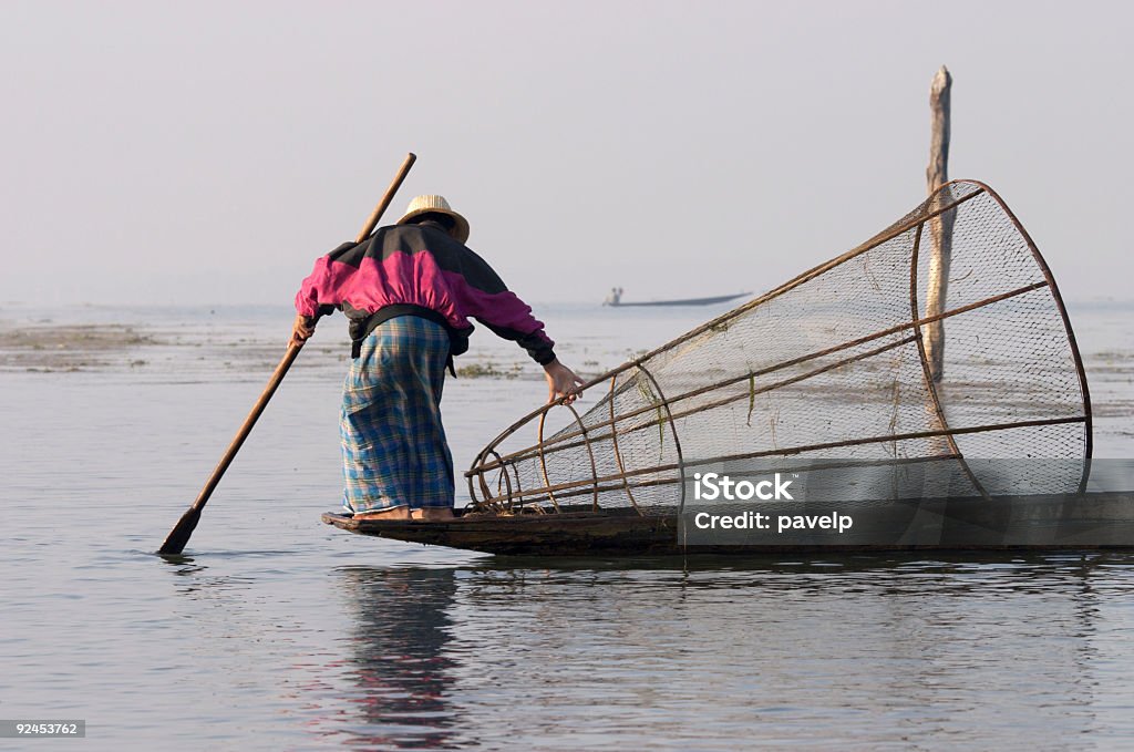 Pescador com líquidos em forma de Cone - Foto de stock de Adulto royalty-free