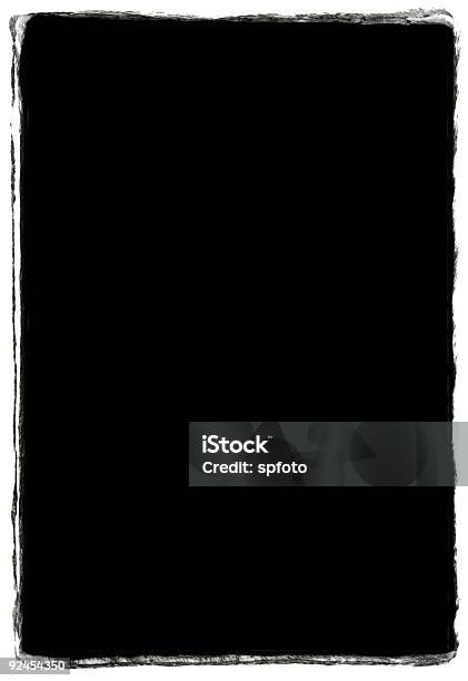 Archiviati Fuori Bordo - Fotografie stock e altre immagini di Astratto - Astratto, Bianco e nero, Colore nero