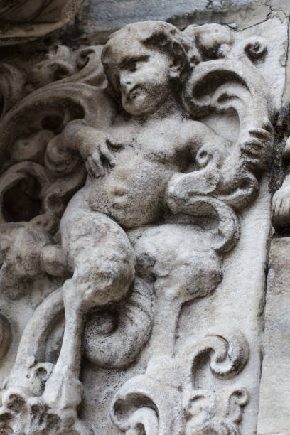 istock gothic architecture detail of basrelief sculptures 924544410