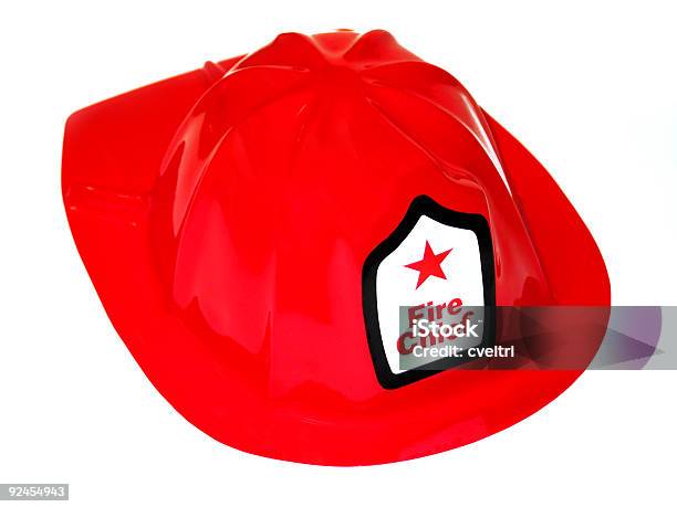 Fire Hat Stock Photo - Download Image Now - Firefighter's Helmet, Toy, Fire - Natural Phenomenon