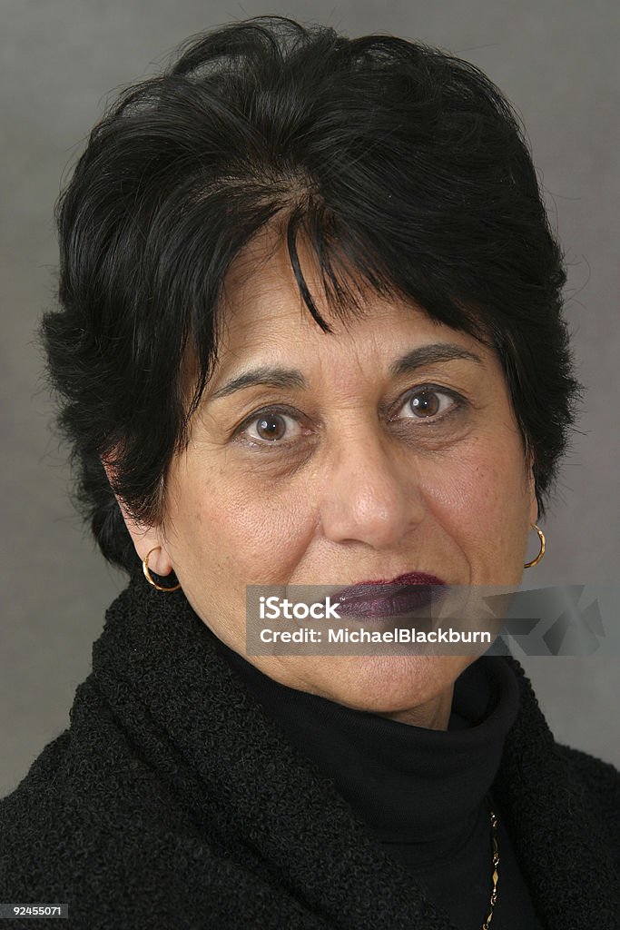 People - Senior East Indian Woman #03  Adult Stock Photo