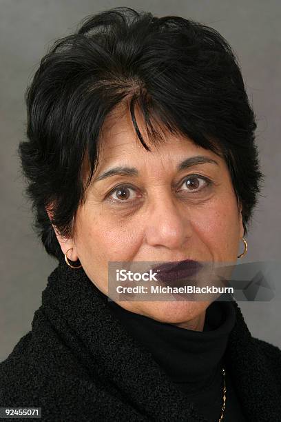 People Senior East Indian Woman 03 Stock Photo - Download Image Now - Adult, Adults Only, Animal Hair
