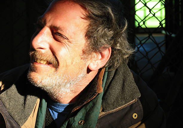 Portrait of a latin senior man at home