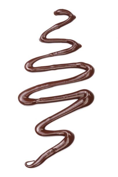 istock sweet chocolate sauce isolated on a white background 924554400