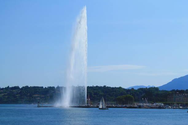 istock Geneva and Lake, Switzerland 924558434