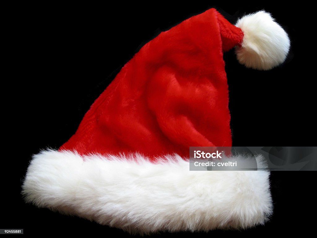 Cappello di Natale - Foto stock royalty-free di Cappello da Babbo Natale