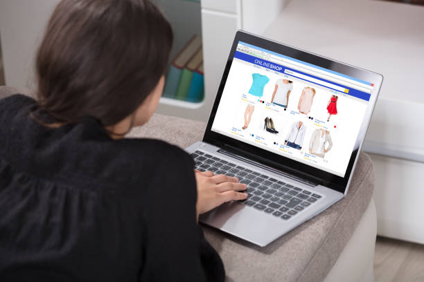 istock Woman Shopping Online Using Laptop 924559654