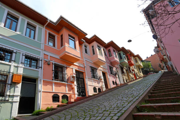 istock Old city Balat in Istanbul, Turkey. 924565978